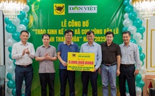 Công ty Phân bón Bình Điền và Báo Nông thôn Ngày nay trao sinh kế cho bà con vùng bão lũ ở Thanh Hóa