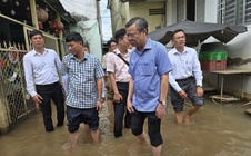 Chủ tịch Cần Thơ lội nước khảo sát dự án mở rộng Quốc lộ 91