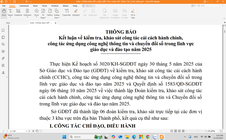 Bất ngờ kết luận kiểm tra nhiệm vụ giảng dạy của nhiều hiệu trưởng, phó hiệu trưởng ở TP HCM