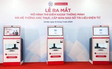 Agribank tài trợ Kiosk thông minh - bước tiến mới trong cải cách hành chính