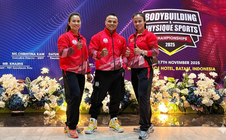 Thể hình Việt Nam lập kỳ tích "hat-trick vàng" vô địch thế giới