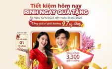 “Tiết kiệm hôm nay – Rinh ngay quà tặng” tại Agribank