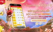 Triệu vé 0 đồng tại Vietjet Mega Livestream 27-11
