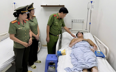 Một cán bộ Công an TPHCM bị thương khi khắc phục hậu quả lũ lụt ở Đắk Lắk