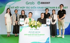 Grab Việt Nam hợp tác với EBOOST thúc đẩy sử dụng xe điện