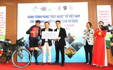 Đạp xe xuyên lục địa: VĐV người Tây Ban Nha làm điều ý nghĩa tại Đà Nẵng