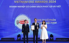 Acecook Việt Nam được vinh danh tại Vietnam ESG Awards 2024 với chính sách phúc lợi ưu việt