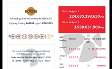 Xổ số Vietlott lại có vé trúng Jackpot 2 gần 4 tỉ đồng