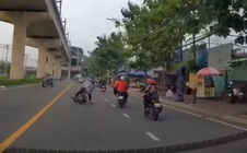 Đã xác định được thanh niên đạp xe máy ở TP Thủ Đức