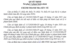 Xử phạt nhiều nhà thuốc tên tuổi ở Cần Thơ