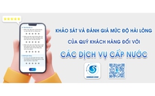 SAWACO triển khai khảo sát sự hài lòng của khách hàng đối với dịch vụ cấp nước