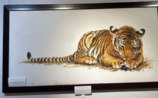 Cuốn hút với triển lãm tranh cọp, gấu, voọc đầy màu sắc tại TP HCM