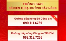 Công an TP HCM công bố đường dây nóng tố cáo tiêu cực