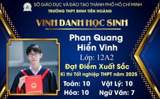 Chân dung thủ khoa khối A của TP HCM đạt điểm tuyệt đối 30/30