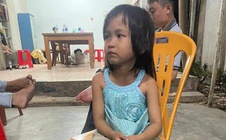 Bé 5 tuổi đi lạc 8 ngày đã có người đến nhận là cô ruột