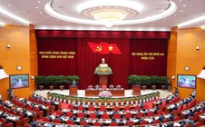 Chủ tịch nước Lương Cường điều hành ngày làm việc đầu tiên của Hội nghị Trung ương 12
