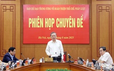 Xử lý triệt để điểm nghẽn thể chế, pháp luật