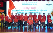 Đoàn thể thao người khuyết tật Việt Nam lên đường dự ASEAN Para Games 13