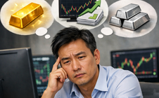 Có nên bán chứng khoán mua vàng, bạc?