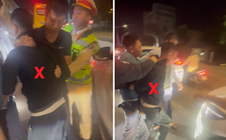 Vây bắt tài xế ô tô Hyundai Tucson dí dao vào cổ người phụ nữ cướp tiền, bông tai