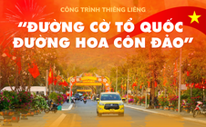 Sáng nay, khánh thành công trình “Đường cờ Tổ quốc - Đường hoa Côn Đảo”