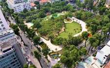 Công viên trên khu đất vàng Nhà thi đấu Phan Đình Phùng chính thức mở cửa