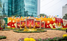 Khu “đất vàng” 12 Lê Duẩn rực rỡ sắc xuân dịp Tết Bính Ngọ