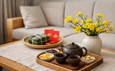 Trang hoàng Tết: Ít đồ, có gu