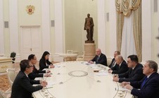 Đặc phái viên của Tổng Bí thư Tô Lâm hội kiến Tổng thống Vladimir Putin