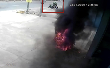 Cần Thơ: Khởi tố người đàn ông ném bom xăng gây cháy ô tô tải