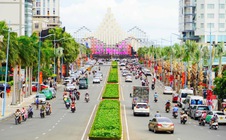 Đề xuất bỏ dải phân cách cứng đường nối vào quảng trường Tam Thắng, phường Vũng Tàu