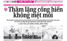 Báo in Người Lao Động 18-3: "Bùa hộ mạng" của Iran