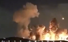 VIDEO: Mỹ trút bom xuyên phá hạng nặng xuống Iran, nổ dây chuyền dữ dội 