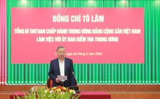 Tổng Bí thư Tô Lâm: Công tác kiểm tra, giám sát thi hành kỷ luật Đảng phải chuẩn mực, công tâm