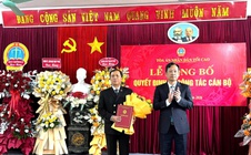 Ông Đặng Quốc Lộc được bổ nhiệm Chánh án TAND TP Huế trong nhiệm kỳ 5 năm