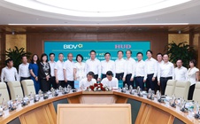 BIDV và HUD tăng cường hợp tác hướng tới phát triển bền vững
