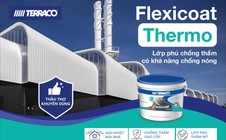Giải bài toán mái nóng, thấm dột bằng công nghệ phủ đàn hồi phản xạ nhiệt