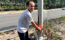 Bắt đối tượng nhiều lần trộm dây điện chiếu sáng ở TPHCM