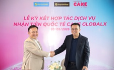 Cake hợp tác mở rộng dịch vụ nhận tiền quốc tế tại cửa hàng Thế Giới Di Động và Điện Máy Xanh