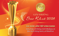 HDBank ghi dấu ấn tại Sao Khuê 2026 với bộ đôi giải pháp y tế số MediPay – MediFast