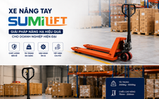 Xe nâng tay SUMILIFT – Giải pháp nâng hạ tiêu chuẩn Nhật