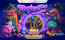 TP HCM lần đầu tiên ra mắt vườn thú công nghệ khổng lồ Magical Zoo tại TTTM Gigamall