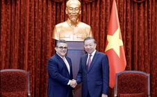 Tổng Bí thư, Chủ tịch nước Tô Lâm tiếp Đại sứ Palestine chào từ biệt