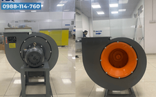 Quạt ly tâm hút khói PDV xử lý khói hiệu quả cho nhà xưởng
