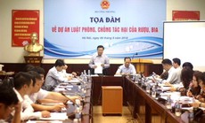 Tọa đàm về dự án Luật phòng, chống tác hại của rượu, bia