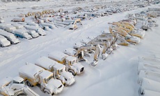 Những thị trấn ma ở Nga chìm trong băng giá