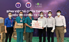 Saigon Co.op trao tặng vật phẩm y tế cho tuyến đầu chống dịch