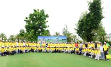 Gần 700 triệu đồng được quyên góp từ giải “West Lakes – Miss Universe Charity Golf Tournament Nam A Bank Cup”