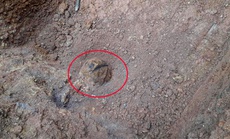 Đào móng nhà, tá hỏa phát hiện quả bom nặng 340 kg