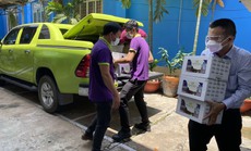 Vinamit trao tặng sản phẩm dinh dưỡng cho các chiến sĩ áo trắng